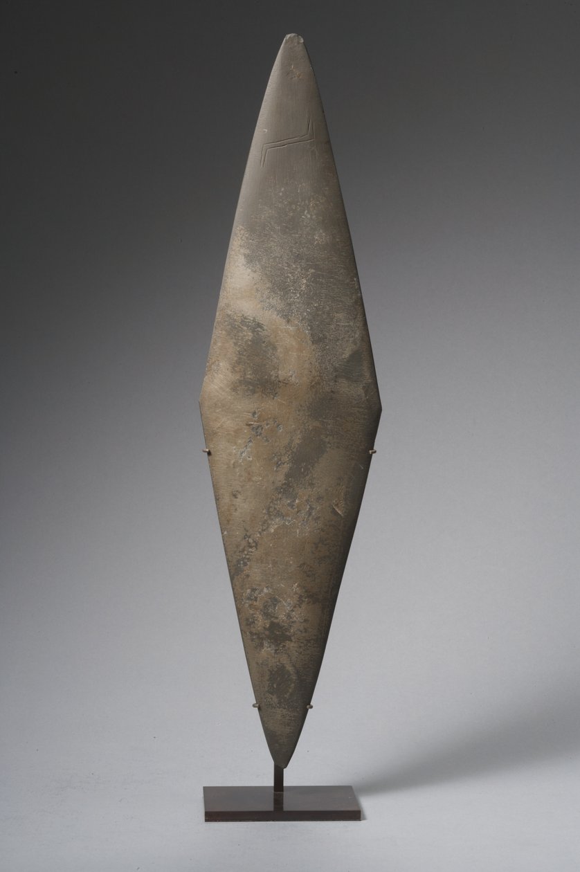 Palette mit Hieroglyphen von Naqada I Period Egyptian