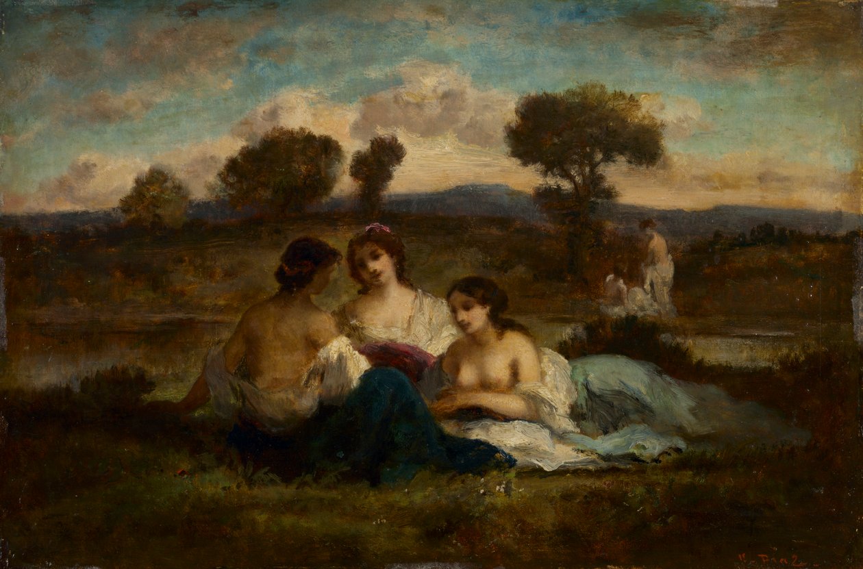 Die Badenden von Narcisse Diaz de la Pena