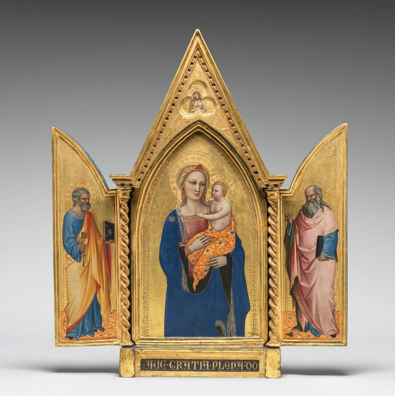 Der heilige Petrus [linkes Panel] von Nardo di Cione