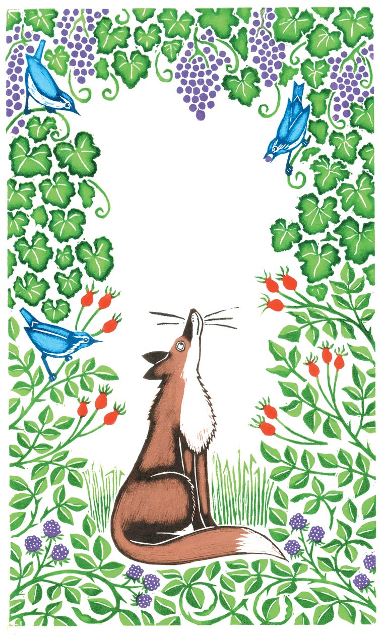 Fuchs & Trauben von Nat Morley