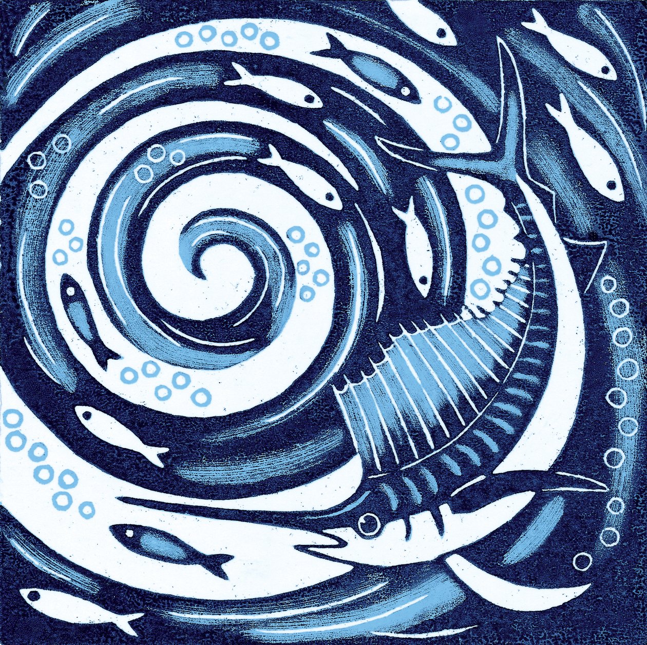 Fächerfisch von Nat Morley