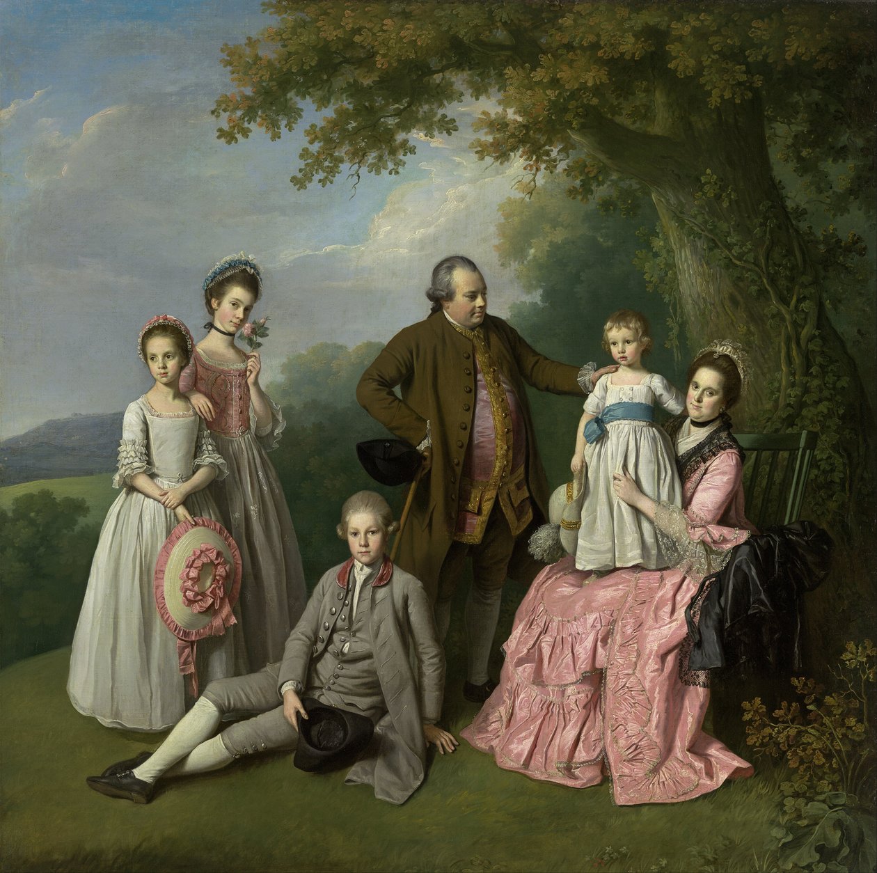 Die Familie Pybus von Nathaniel Dance Holland