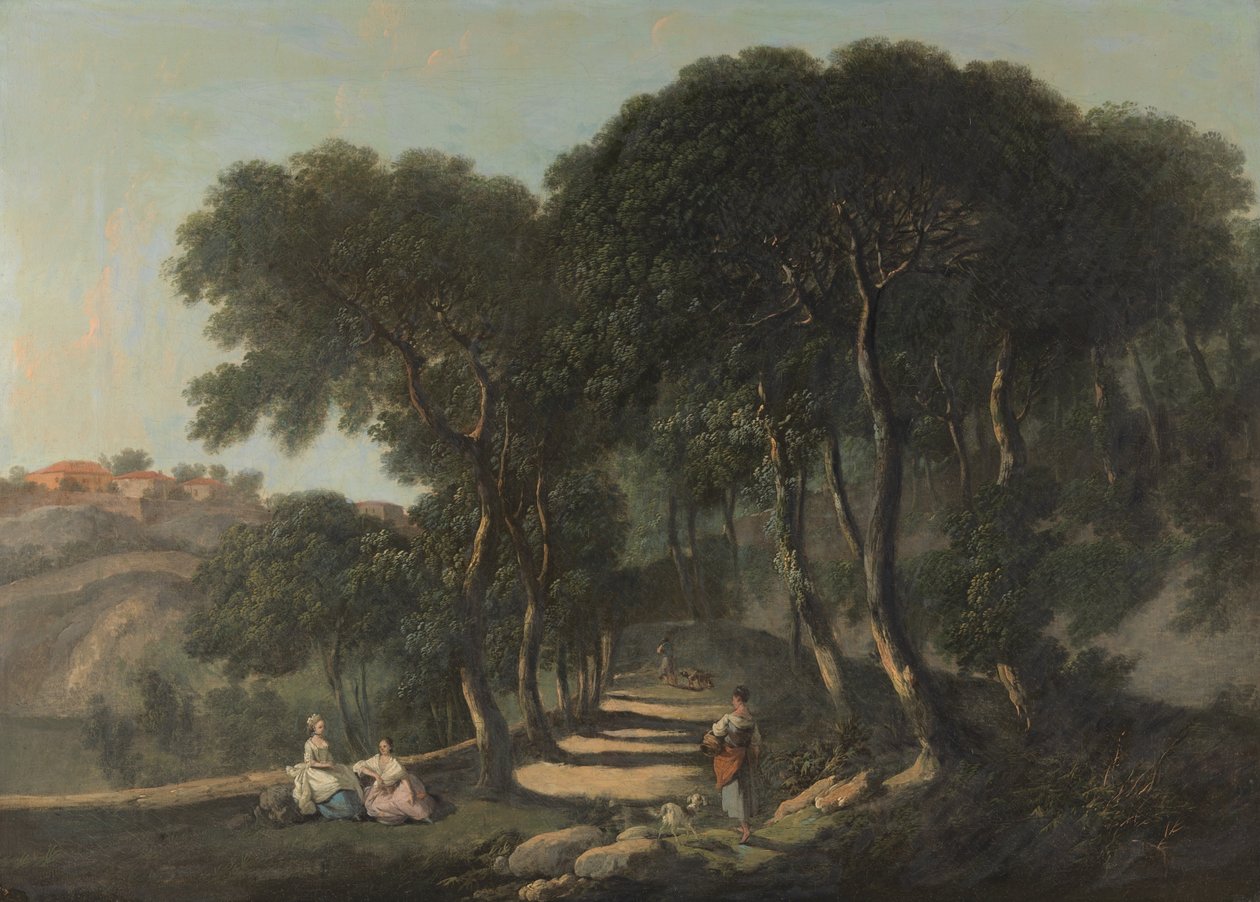 Ansicht in der Nähe von Rom von Nathaniel Dance Holland
