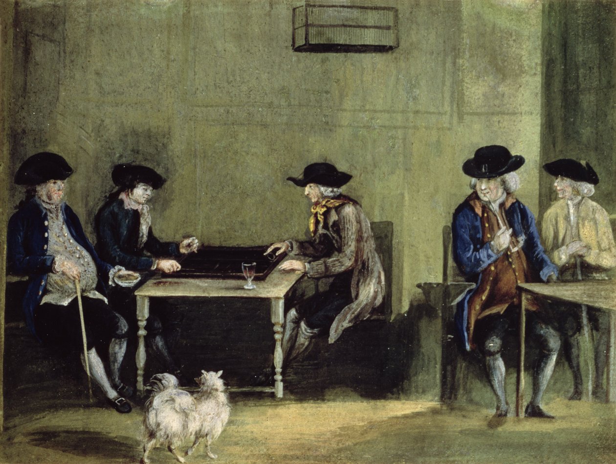 Das Backgammon-Spiel von Nathaniel Grogan