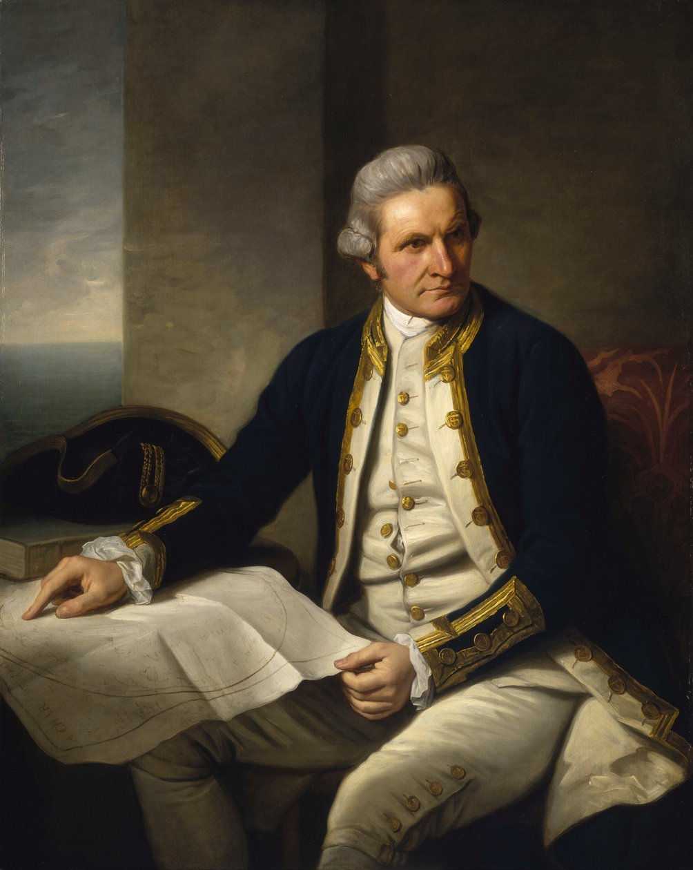 Kapitän James Cook von Nathaniel Dance Holland