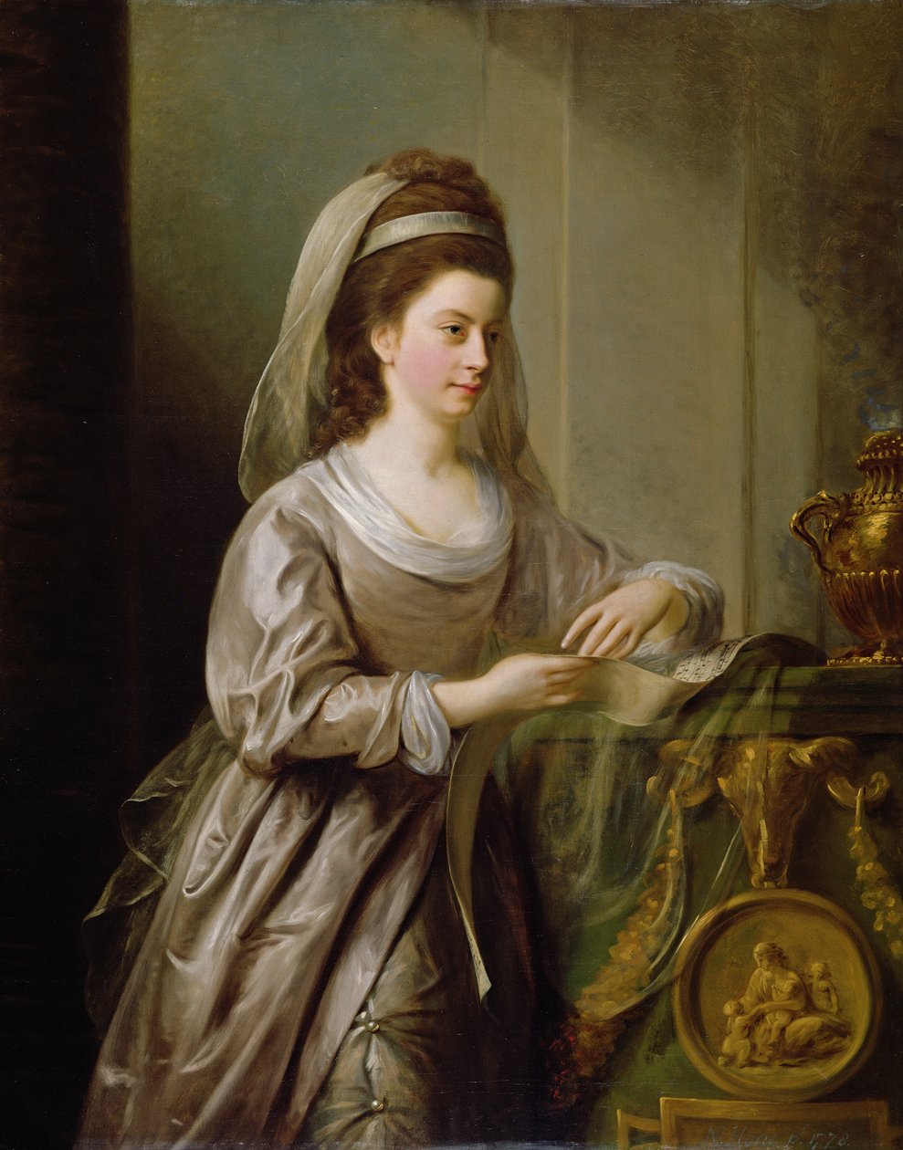 Die ehrenwerte Mrs. Nathaniel Curzon, 1778 von Nathaniel Hone