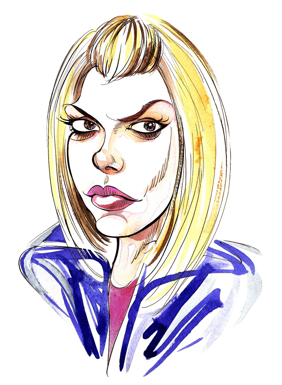 Billie Piper als Doctor Whos Assistentin Rose Tyler in der BBC-Serie von Neale Osborne