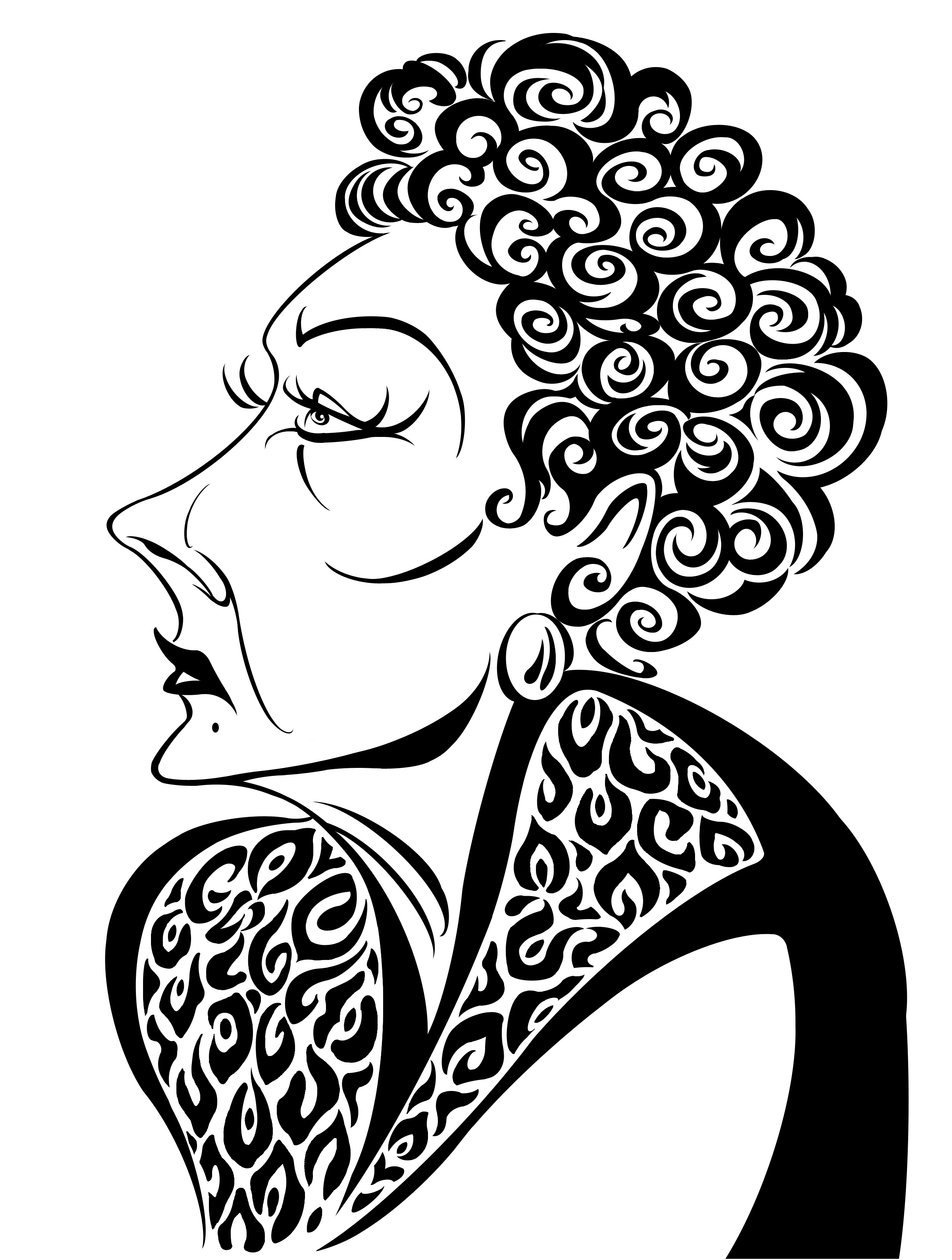 Gloria Swanson, 2018 von Neale Osborne