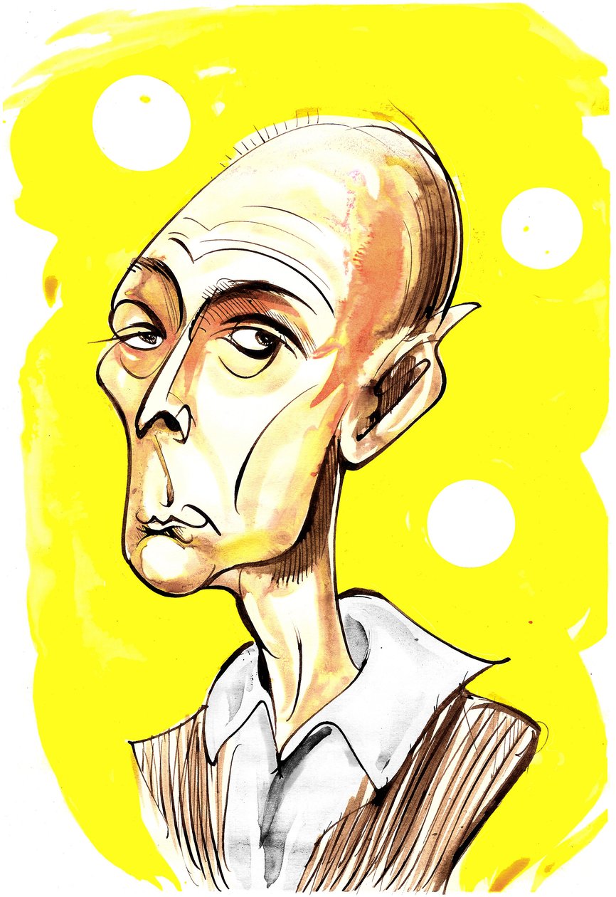 Jasper Carrott - Karikatur von Neale Osborne