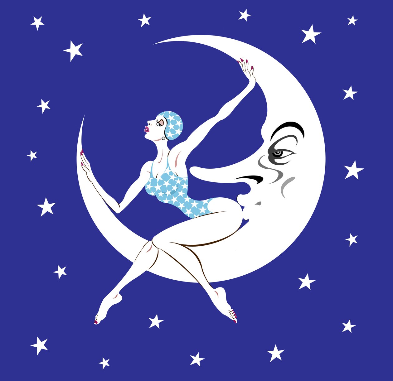 Lunar Folie, 2016 von Neale Osborne