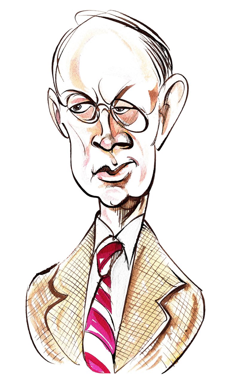 Sergey Prokofiev - Karikatur von Neale Osborne