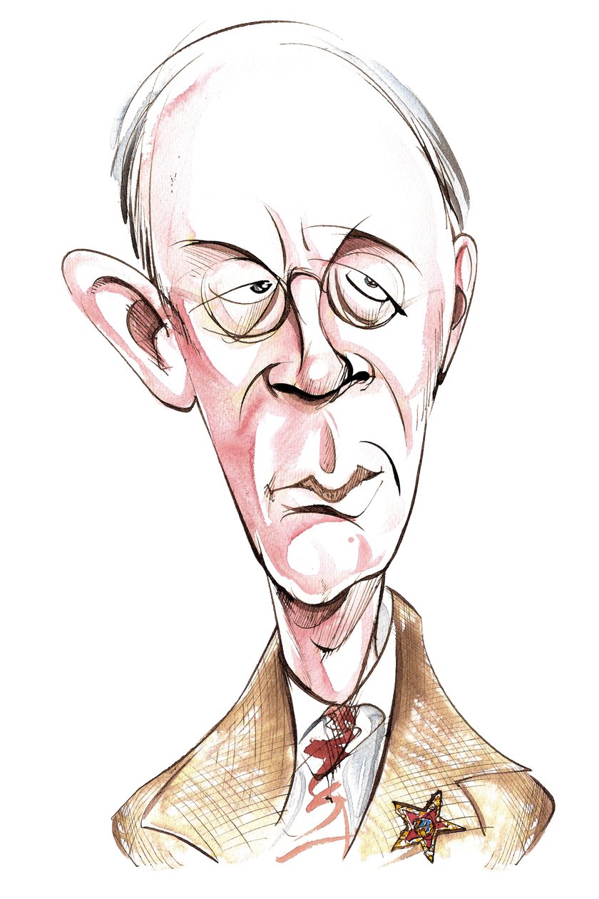 Sergey Prokofiev - Karikatur von Neale Osborne