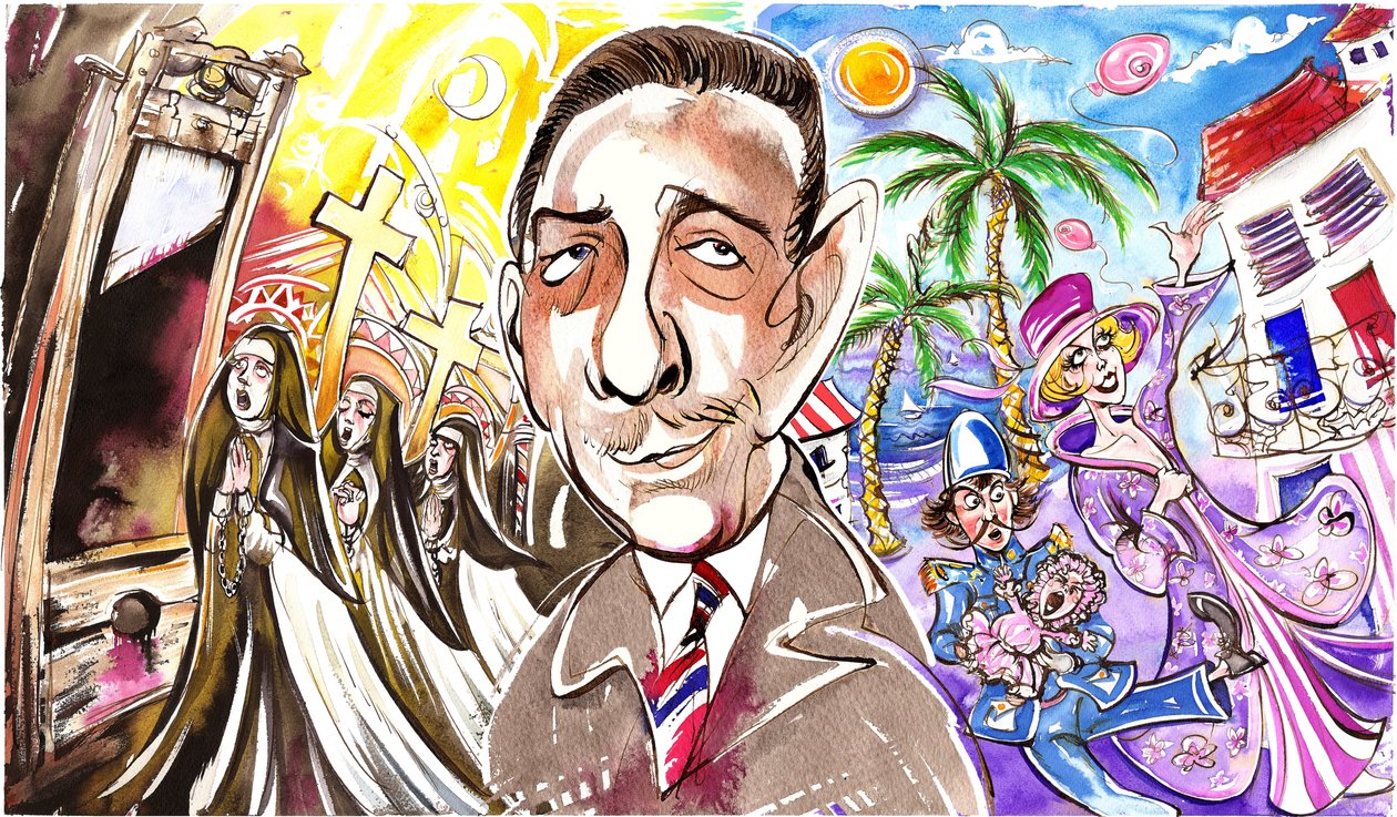 Francis Poulenc - Französischer Komponist von Neale Osborne