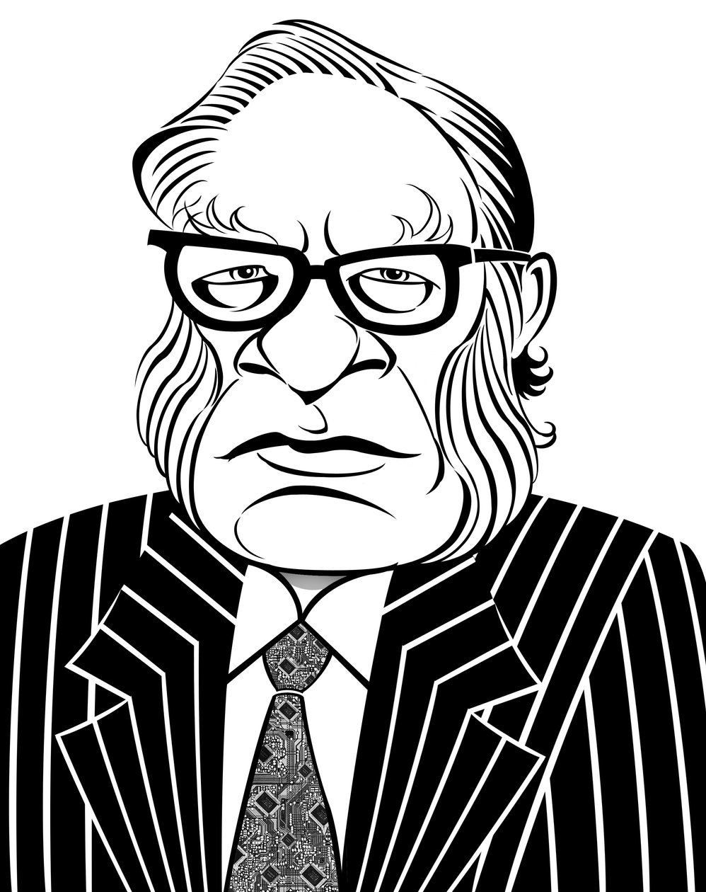 Isaac Asimov, 2019 von Neale Osborne