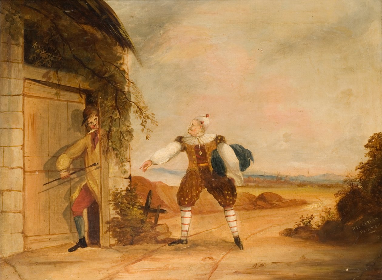 Billy Purvis stiehlt das Bündel von Ned Corvan