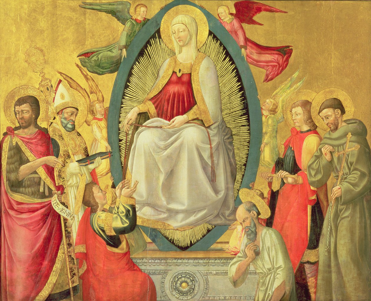 Himmelfahrt der Jungfrau, 1465 von Neri di Bicci
