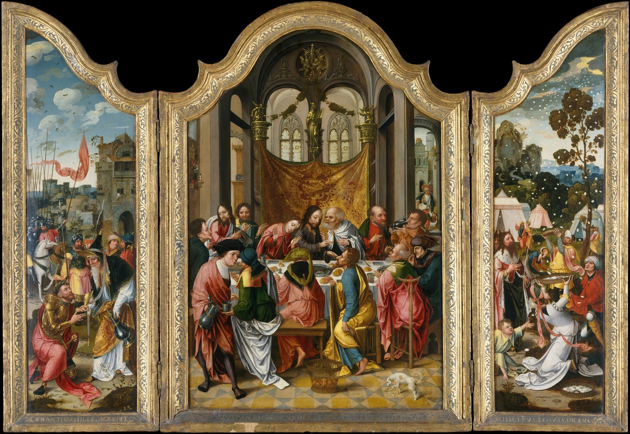 Das letzte Abendmahl, 1515-20 von Netherlandish
