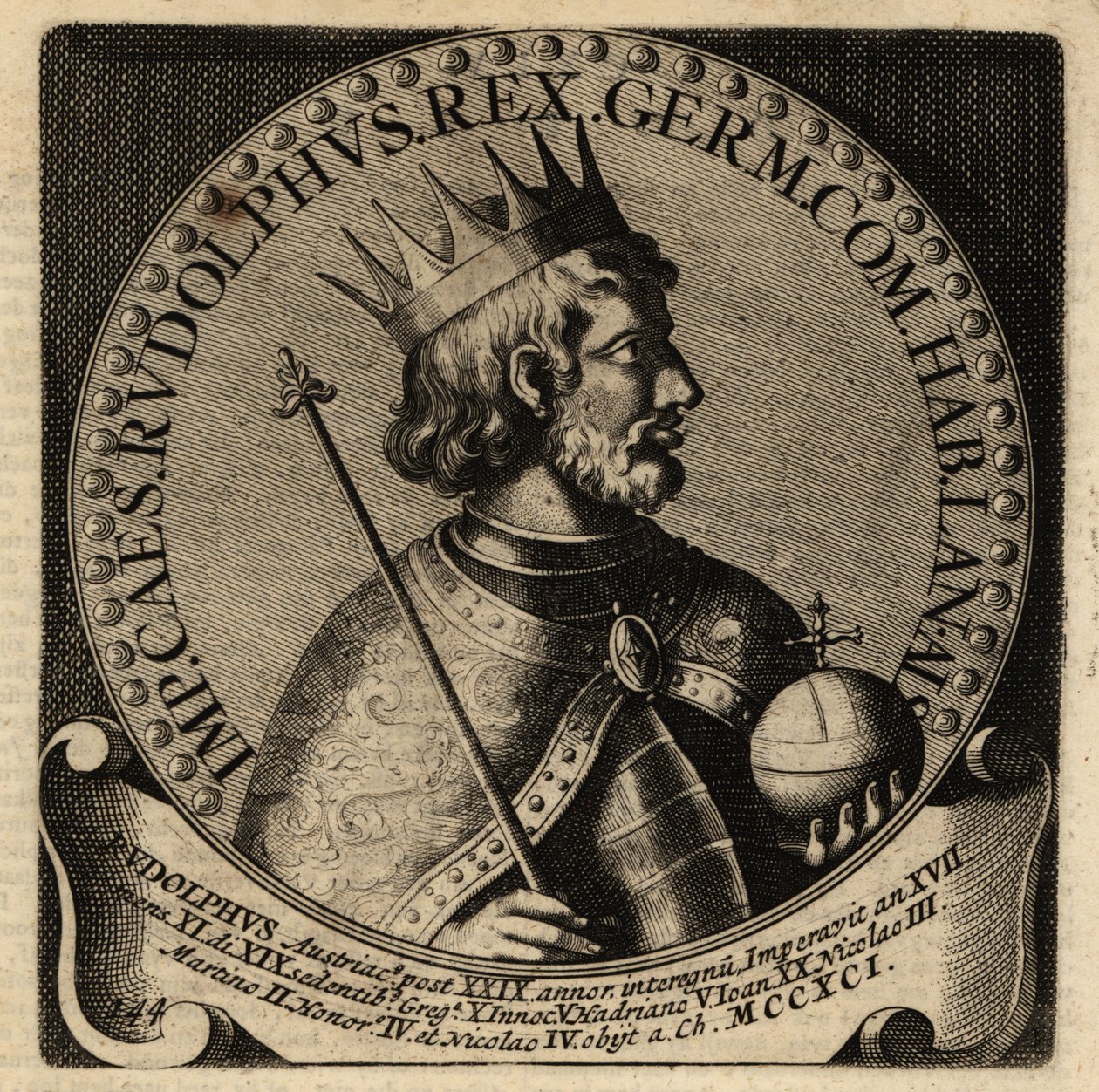 Rudolf I., König von Deutschland von Netherlandish School