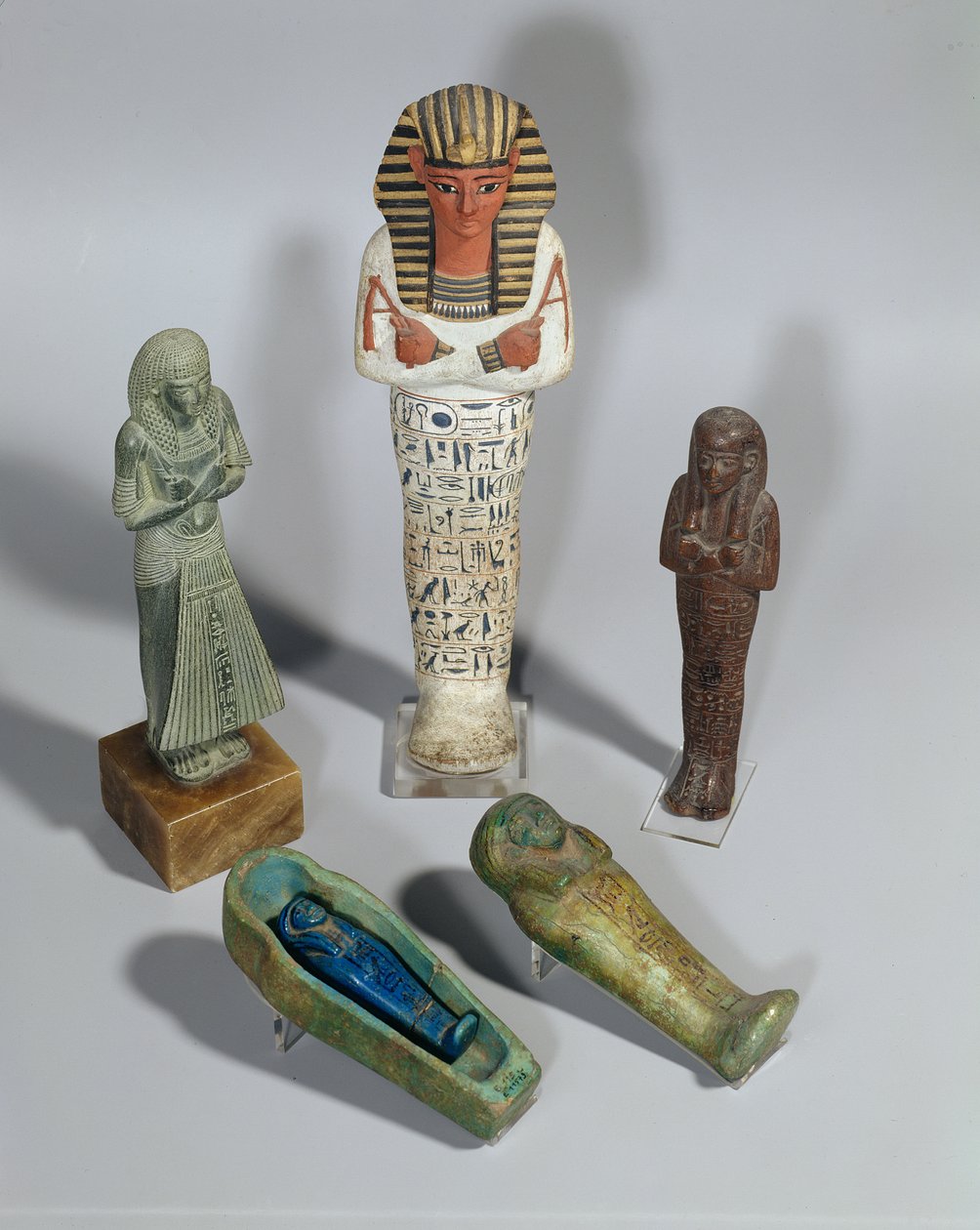 Uschebti-Figuren von New Kingdom Egyptian