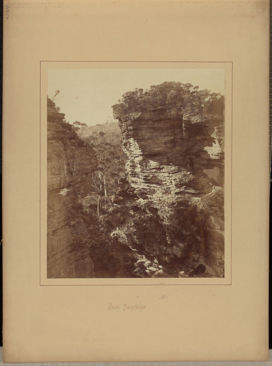 Blaue Berge von New South Wales Government Printing Office
