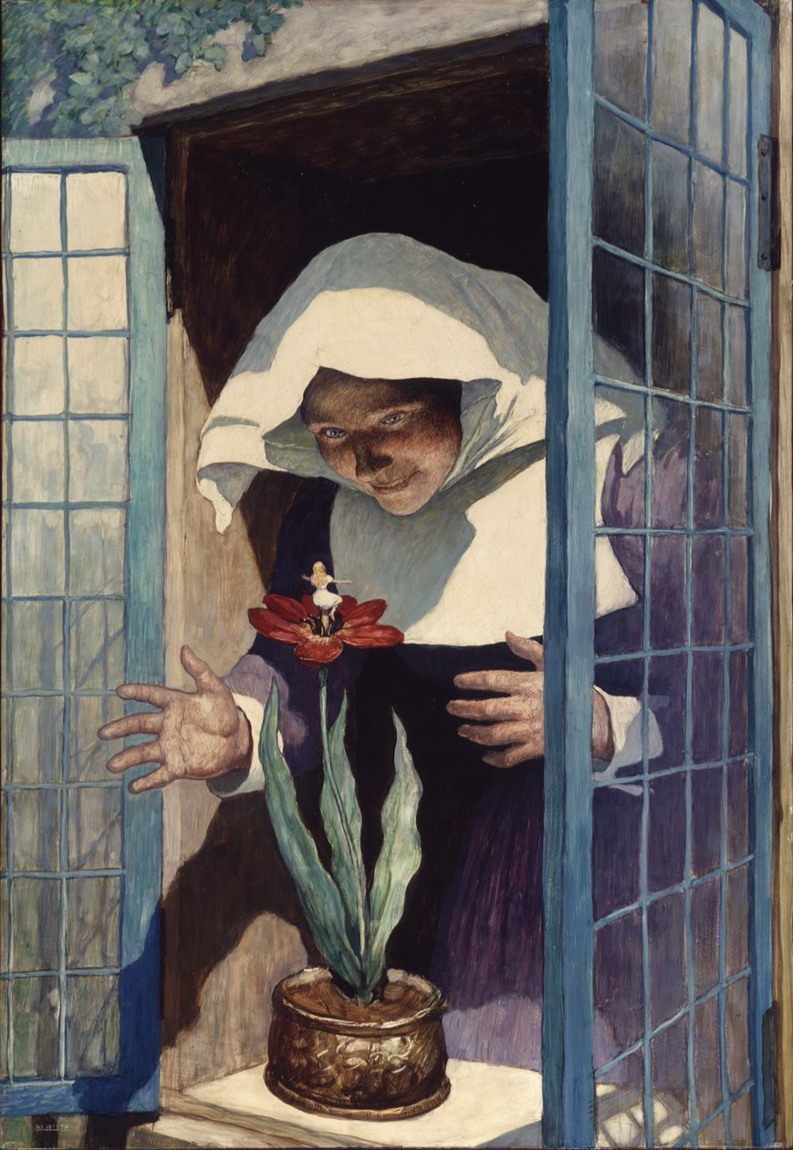 Däumelinchen, 1940 von Newell Convers Wyeth