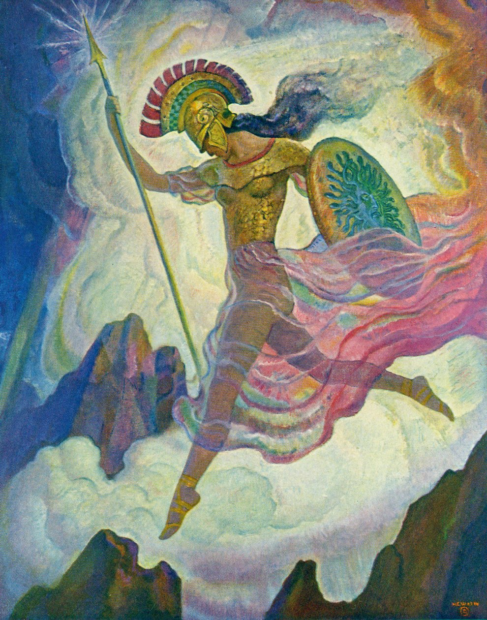 Athene von Newell Convers Wyeth