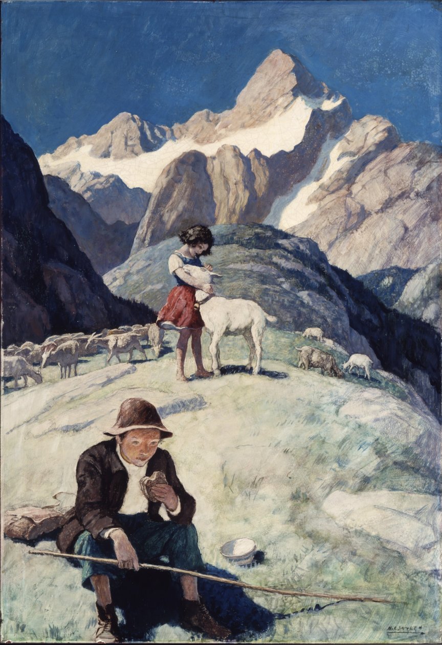 Heidi, 1940 von Newell Convers Wyeth