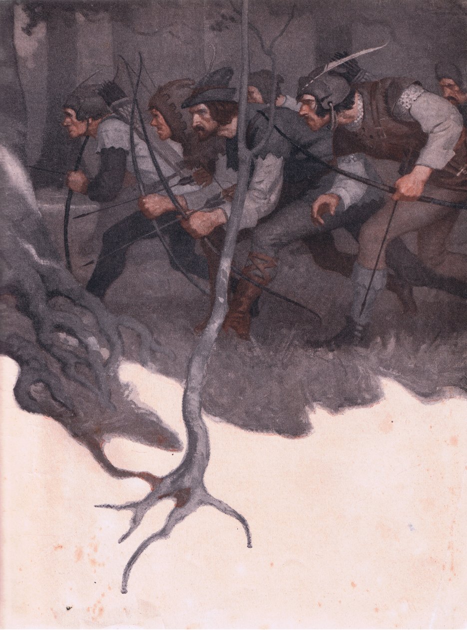 Innengestaltung des Umschlags von Newell Convers Wyeth
