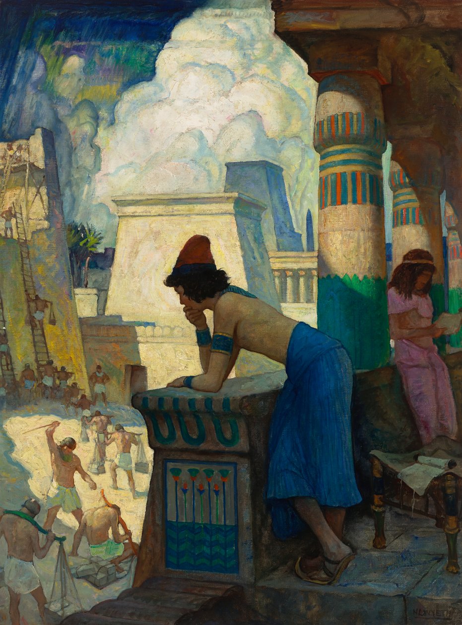 Der Junge, Moses... von Newell Convers Wyeth