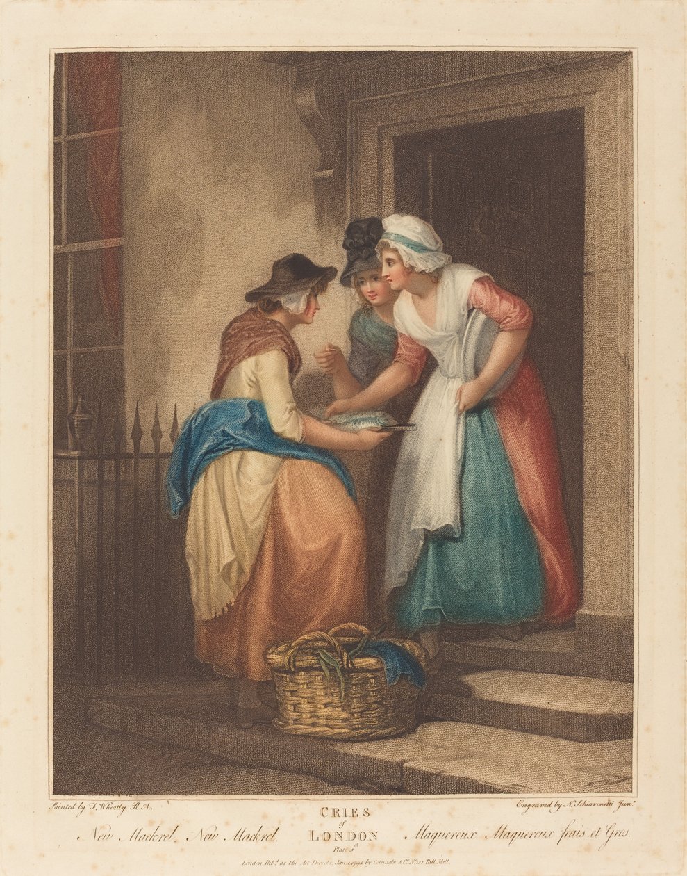 Neue Makrele von Niccolò Schiavonetti after Francis Wheatley