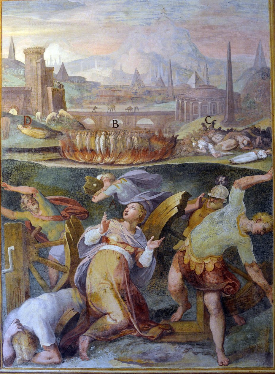 Märtyrer der ersten Christen von Niccolo called Pomarancio Circignani