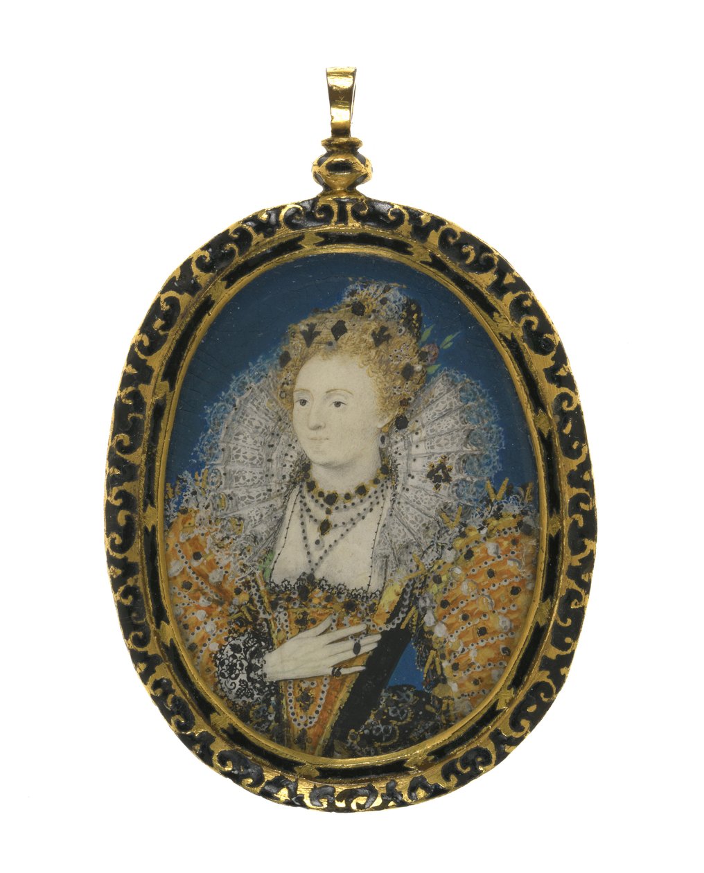 Königin Elisabeth I., ca. 1595-1600 von Nicholas Hilliard