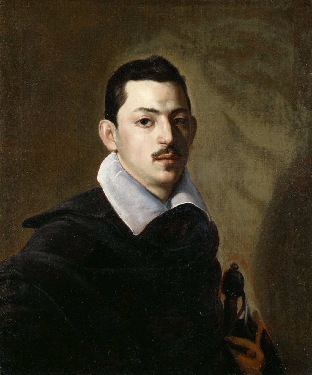 Junger Mann mit Schwert, um 1618-20 von Nicholas Renieri