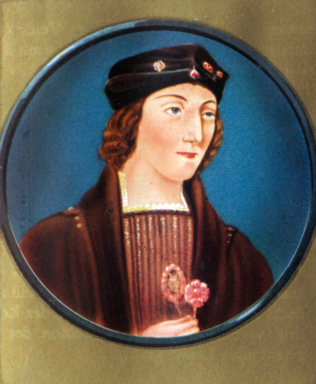 Porträt von Heinrich VII von Nicholas (after) Hilliard