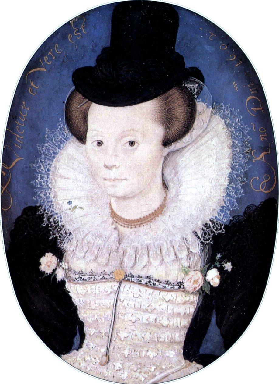 Eine unbekannte Frau von Nicholas Hilliard