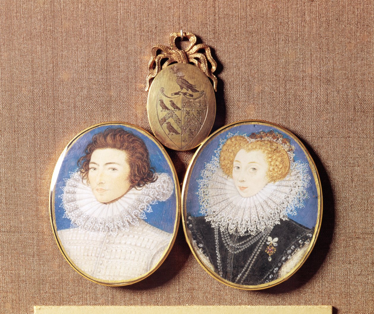 John Croker und seine Frau Frances von Nicholas Hilliard