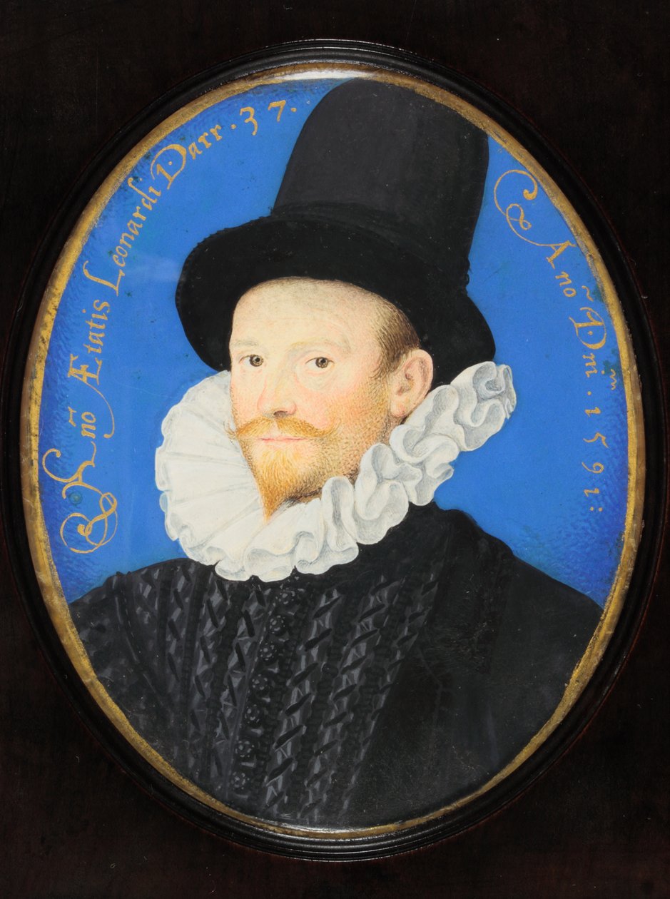 Leonard Darr (Emaille) von Nicholas Hilliard