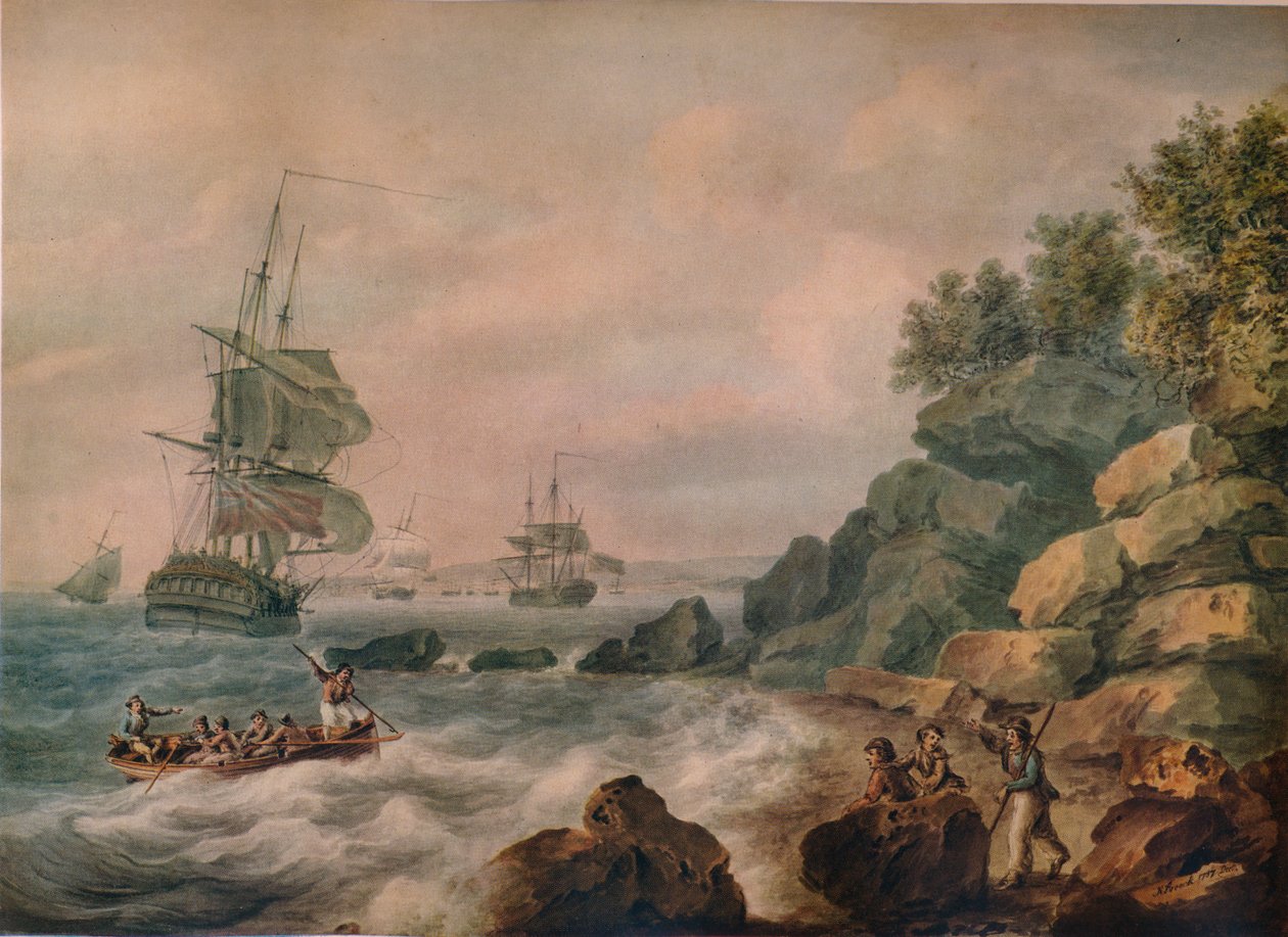 Im Bristolkanal von Nicholas Pocock