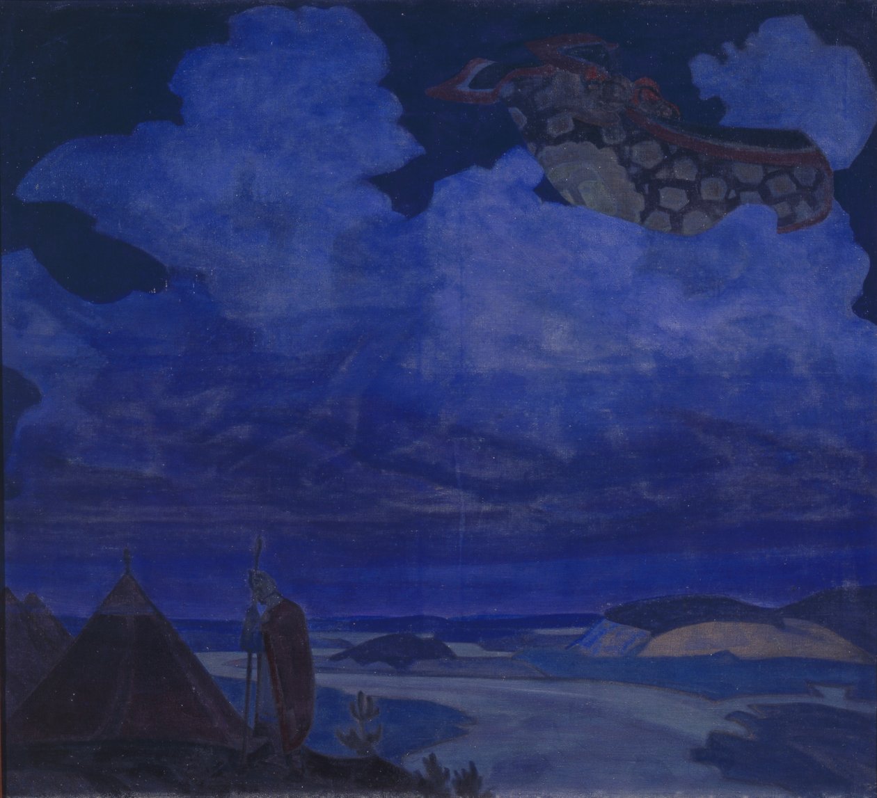 Fliegender Teppich, 1916 von Nicholas Roerich