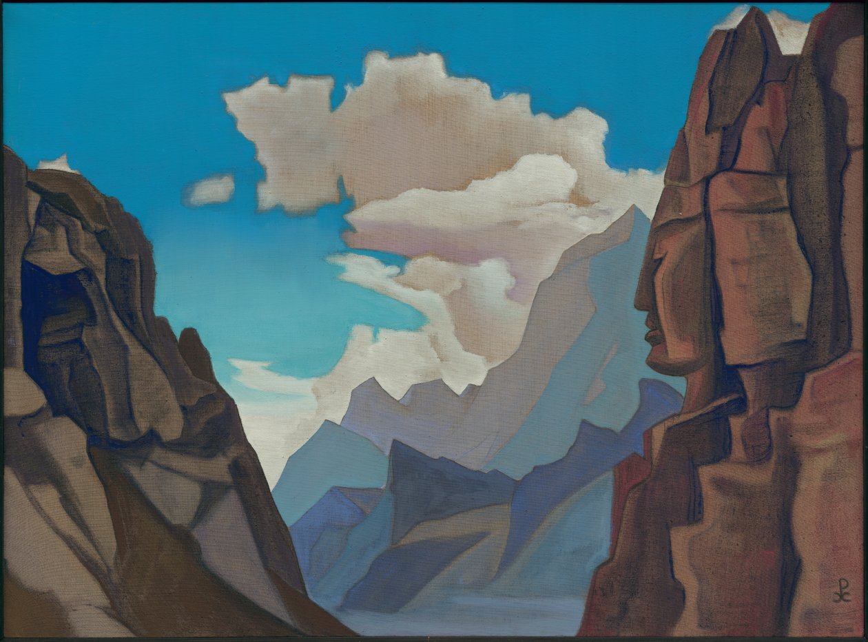 Großer Geist des Himalayas, 1934 von Nicholas Roerich