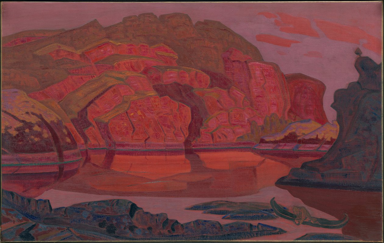 Versteckter Schatz, "Heroica" Suite, 1917 von Nicholas Roerich