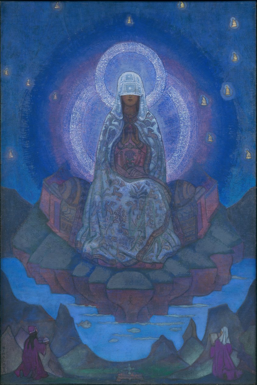 Mutter der Welt, 1924 von Nicholas Roerich