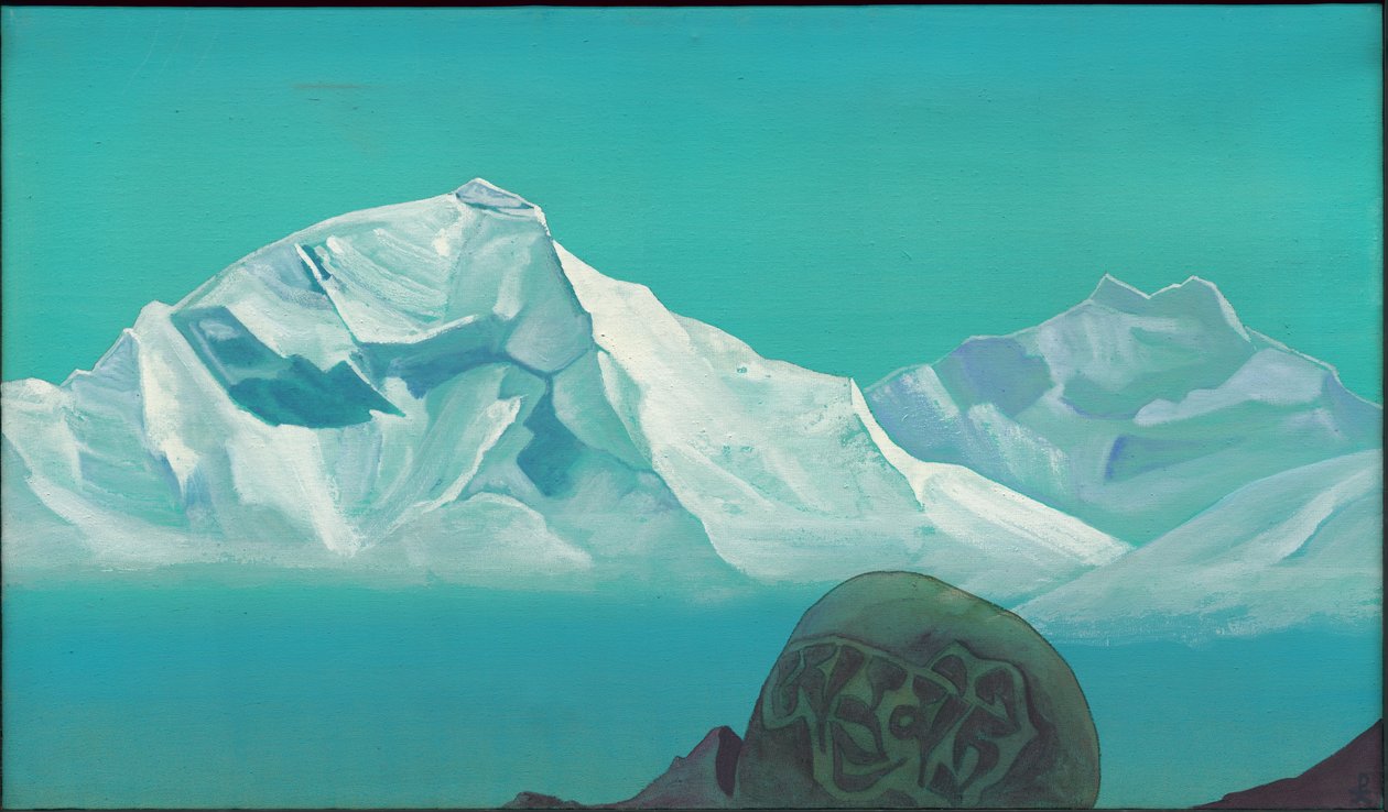 Pfad nach Kailas, "Heilige Berge" Serie, 1933 von Nicholas Roerich