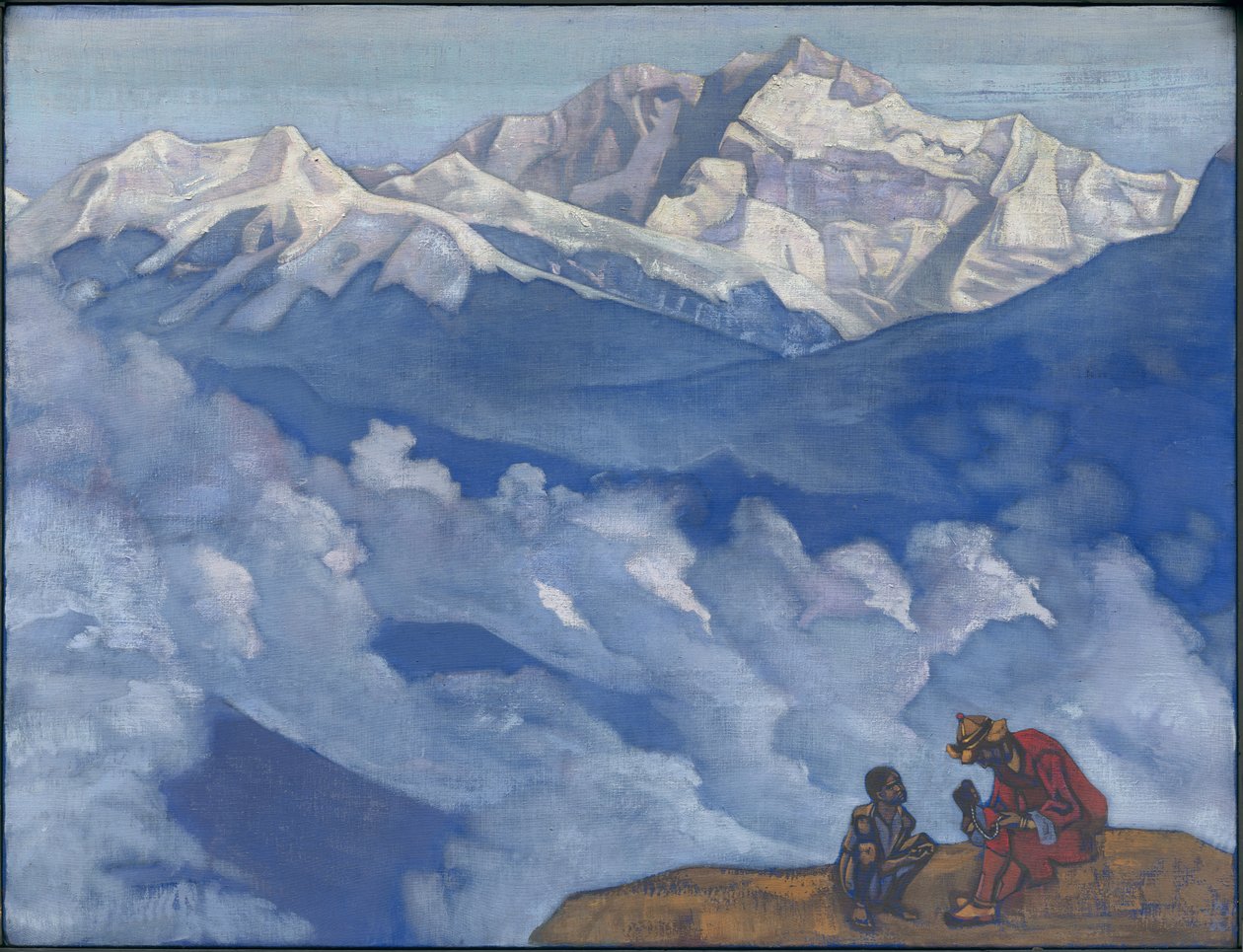 Perle der Suche, Serie "Sein Land", 1924 von Nicholas Roerich