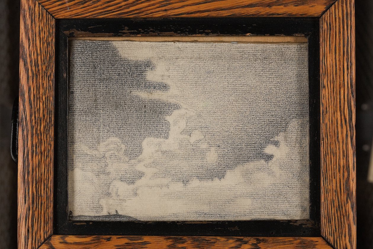 Skizze von Landschaft und Wolken, ca. 1917-19 von Nicholas Roerich