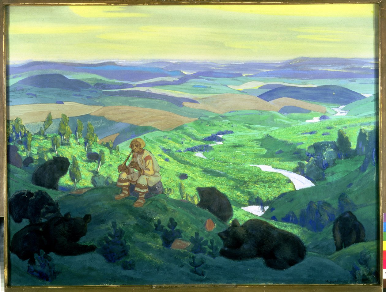 Die Vorfahren, 1912 von Nicholas Roerich