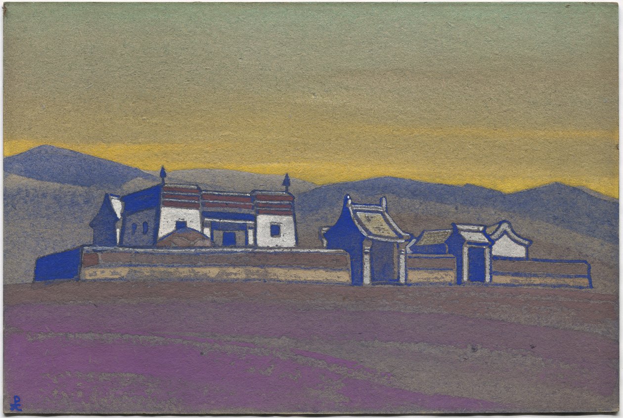 Tsagan-Kure, Innere Mongolei von Nicholas Roerich