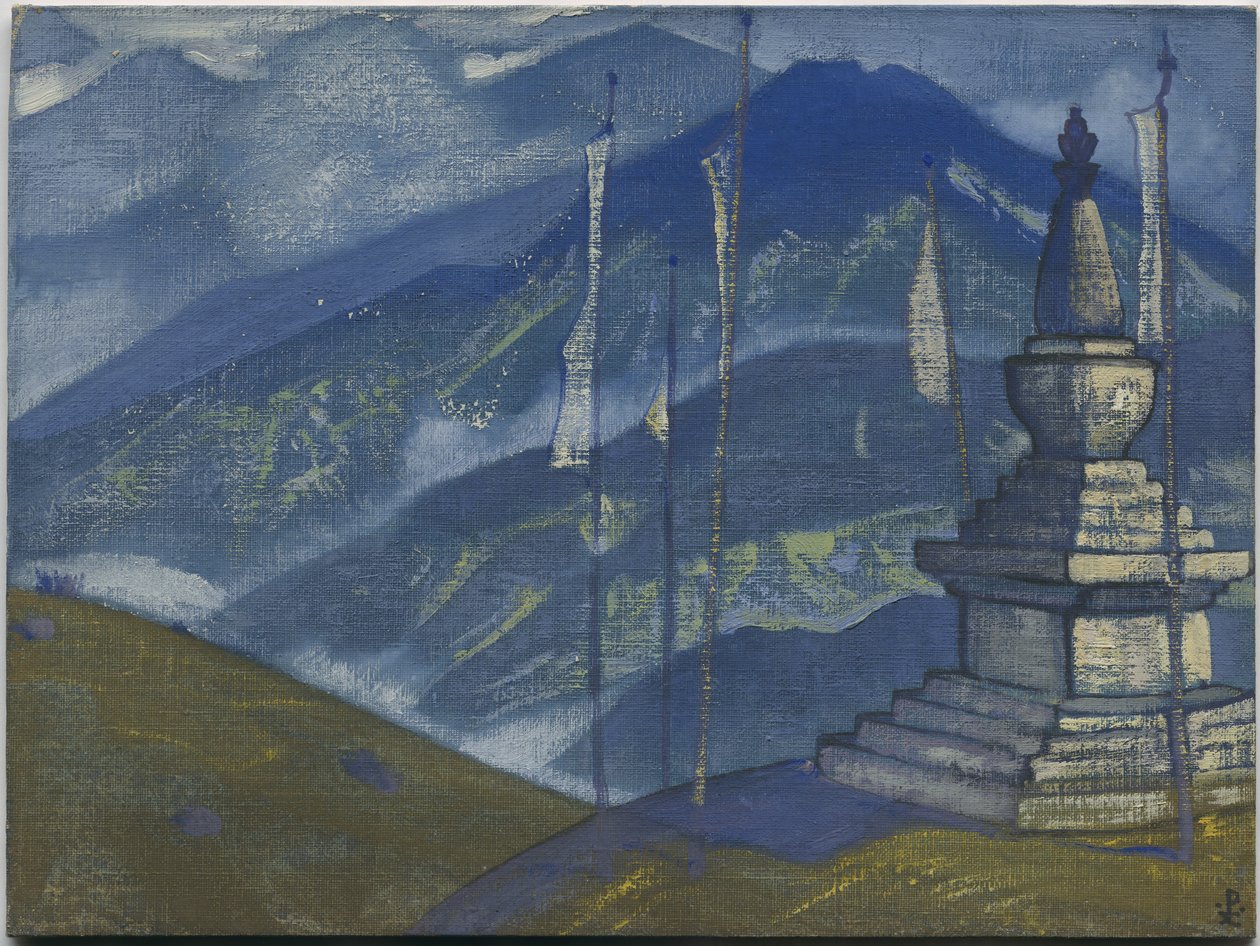 Nebelwellen, "Himalaya" Serie, 1924 von Nicholas Roerich