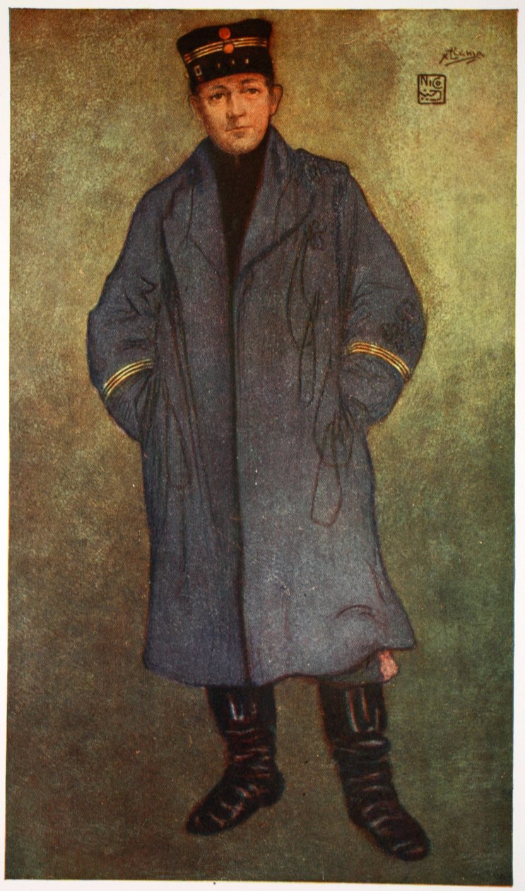 Norwegischer Kapitän, 1905 von Nico Jungman