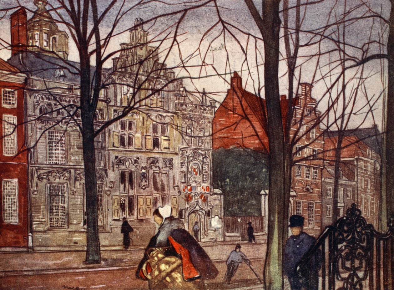 Oude Delft, 1904 von Nico Jungman